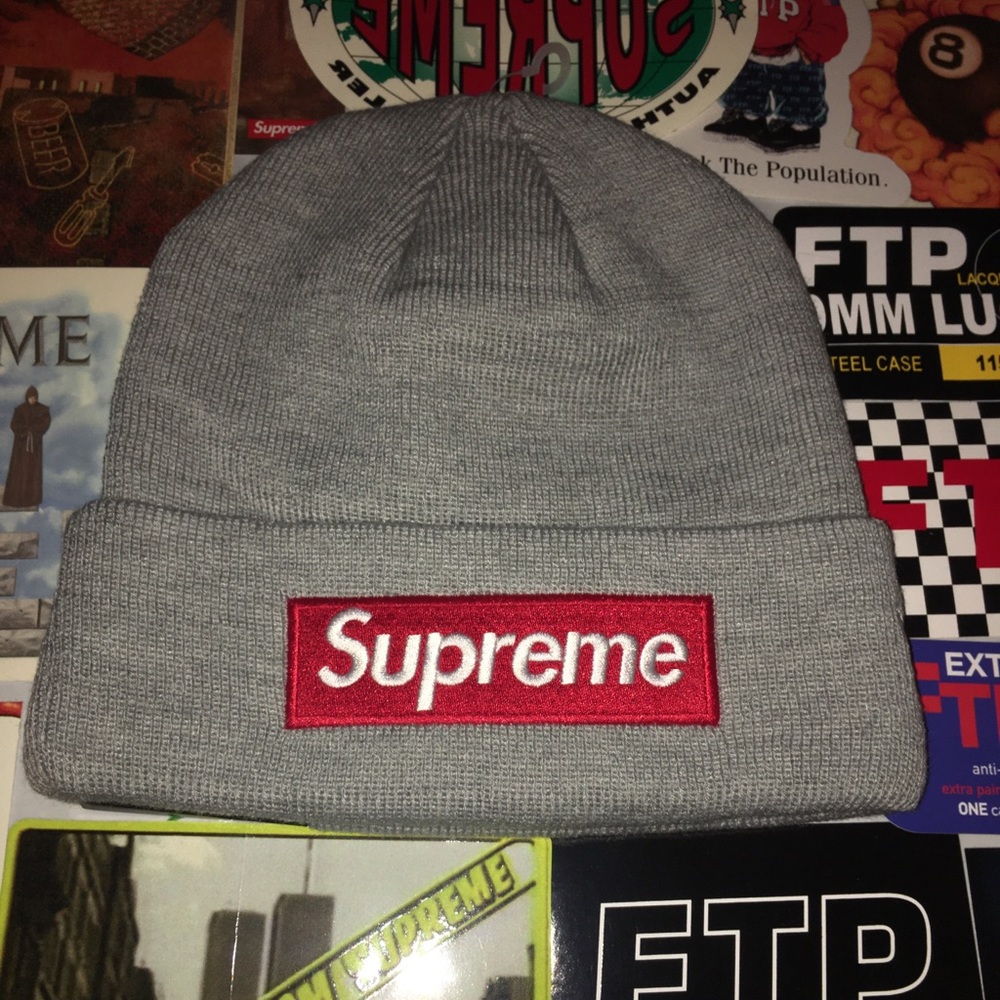Supreme New Era Box Logo Beanie (2018)